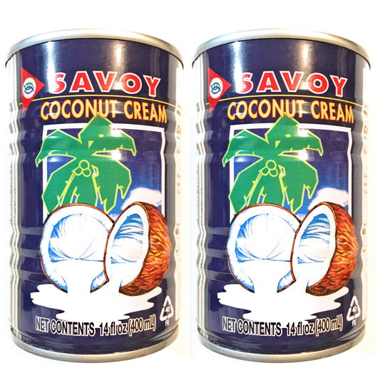 Savoy Coconut Cream 13.5 Fl Oz (2 Pack) - Savoy椰浆2罐