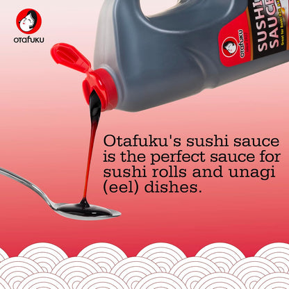 Otafuku Sushi Unagi Eel Sauce, 82.5 OZ | 1/2 Gallon - 壽司醬油