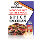 Kikkoman SPICY SZECHUAN Noodle Kit With Sauce - 日本万字川味辣拌面料理包（不含麸质）