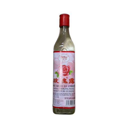 *FORTUNA* MEI KUEI LU COOKING WINE - 財神牌 玫瑰露酒 16.9oz/500ml