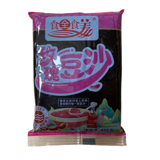 Shi Quan Shi Mei Rose Red Bean Paste 458g - 食全食美玫瑰豆沙 458克