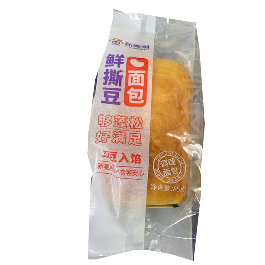 新麥潮鮮撕豆麵包85g