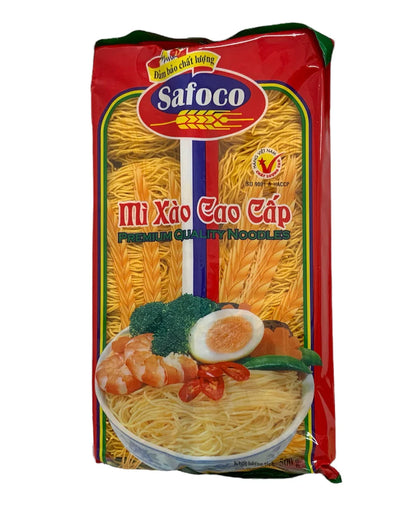 Safaco Premium Quality Noodles 500G - 越南SAFOCO 高級蛋麵500g