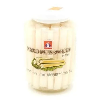 THREE DEER Pickled Lotus Rootlets - 三鹿牌 莲藕根 7oz/200g