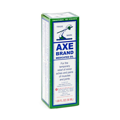 斧标驱风油56ml  - AXE Medicated Oil 56ml