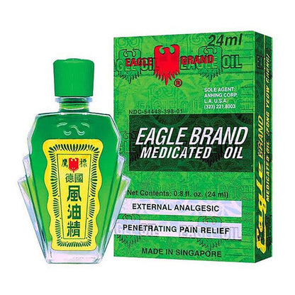 德国鹰标 风油精清凉油 24ml  - Eagle Brand Natural Medicated Oil 0.8oz