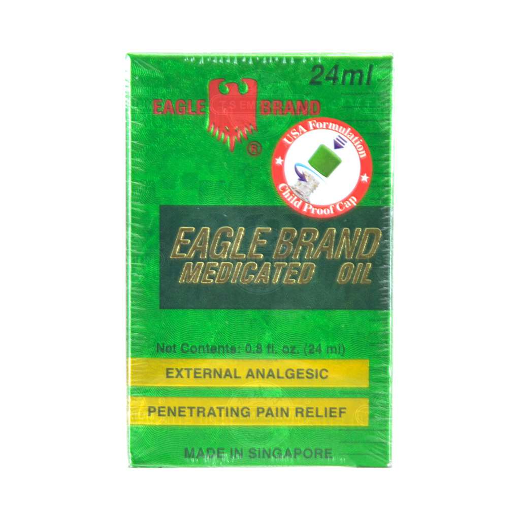 德国鹰标 风油精清凉油 24ml  - Eagle Brand Natural Medicated Oil 0.8oz