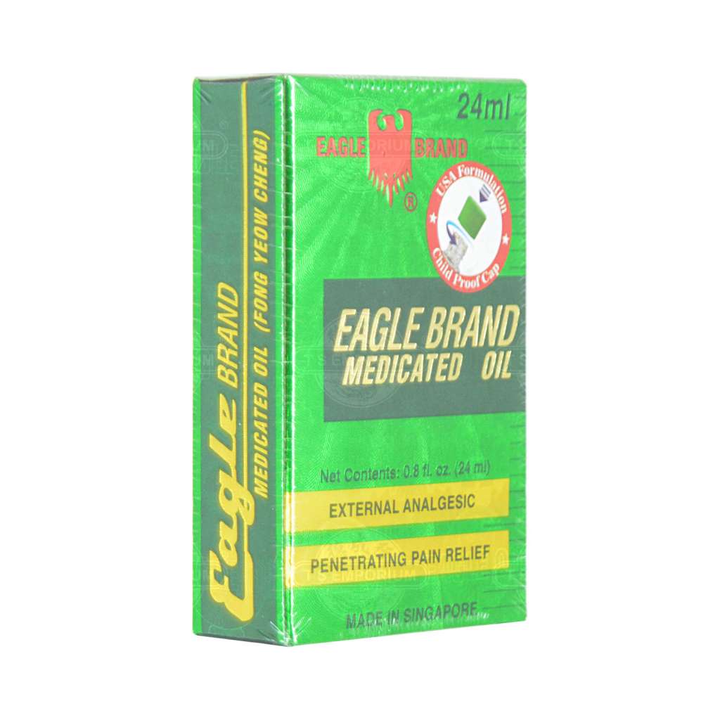 德国鹰标 风油精清凉油 24ml  - Eagle Brand Natural Medicated Oil 0.8oz