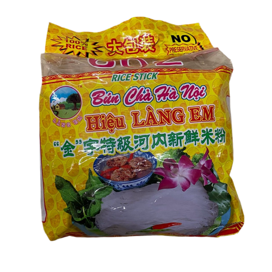 LANG EM BUN CHA HA NOI  2LB - 金字特级河内新鲜米粉