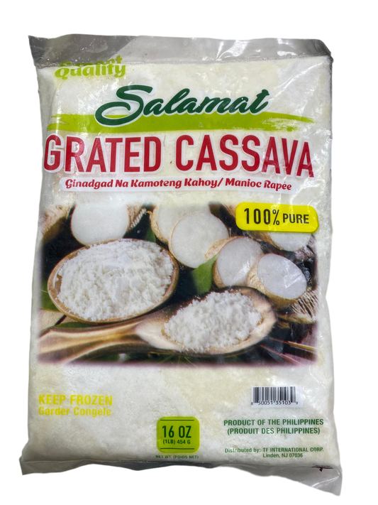 SALAMAT GRATED CASSAVA - 冷凍木薯16oz