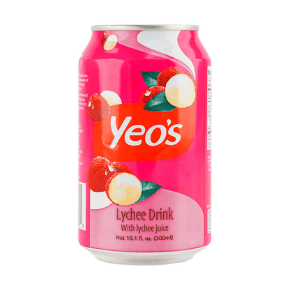 Yeo's Lychee Drink (Tin) 300ml - 楊協成荔枝汁（罐裝）