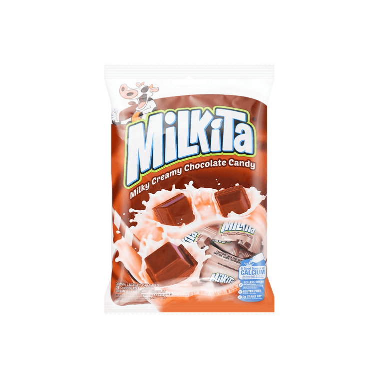 Milkita Chocolate Shake Candy 4.23oz - 印尼Milkita 巧克力奶昔糖果120g