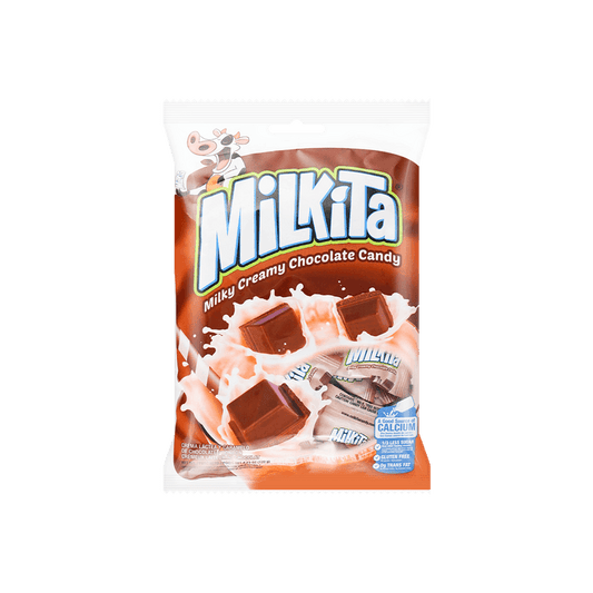 Milkita Chocolate Shake Candy 4.23oz - 印尼Milkita 巧克力奶昔糖果120g