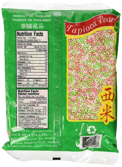 JHL Tapioca Pearl 14oz/400g - 一华牌西米