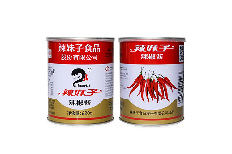 辣妹辣椒醬920g - LAMEIZI CHIILI PASTE 920G