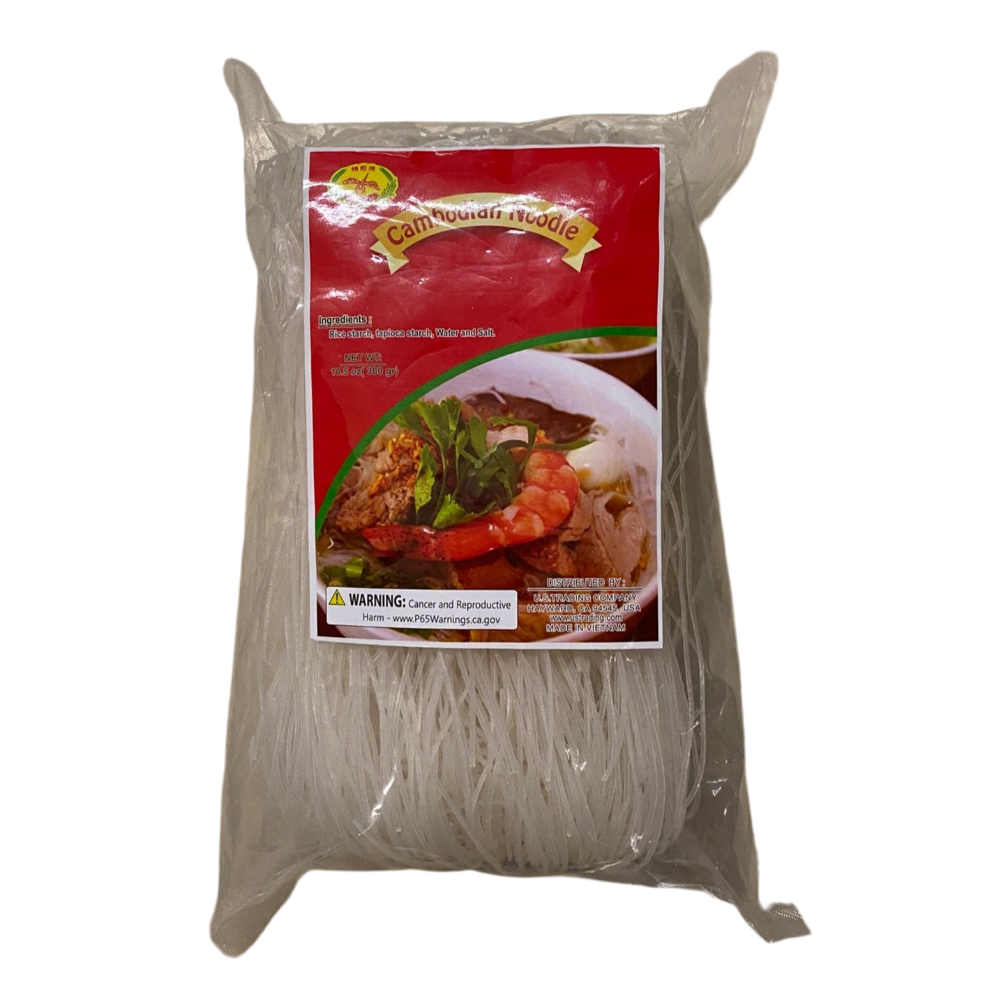 Dragonfly Cambodian Noodle - 蜻蜓牌柬埔寨粿条 300g