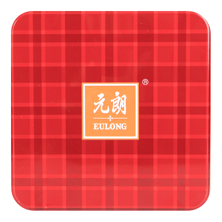 香港元朗 蛋卷王 原味 罐装 454g - EULONG Rolled Wafers - Crispy Cookie Tin, 16oz