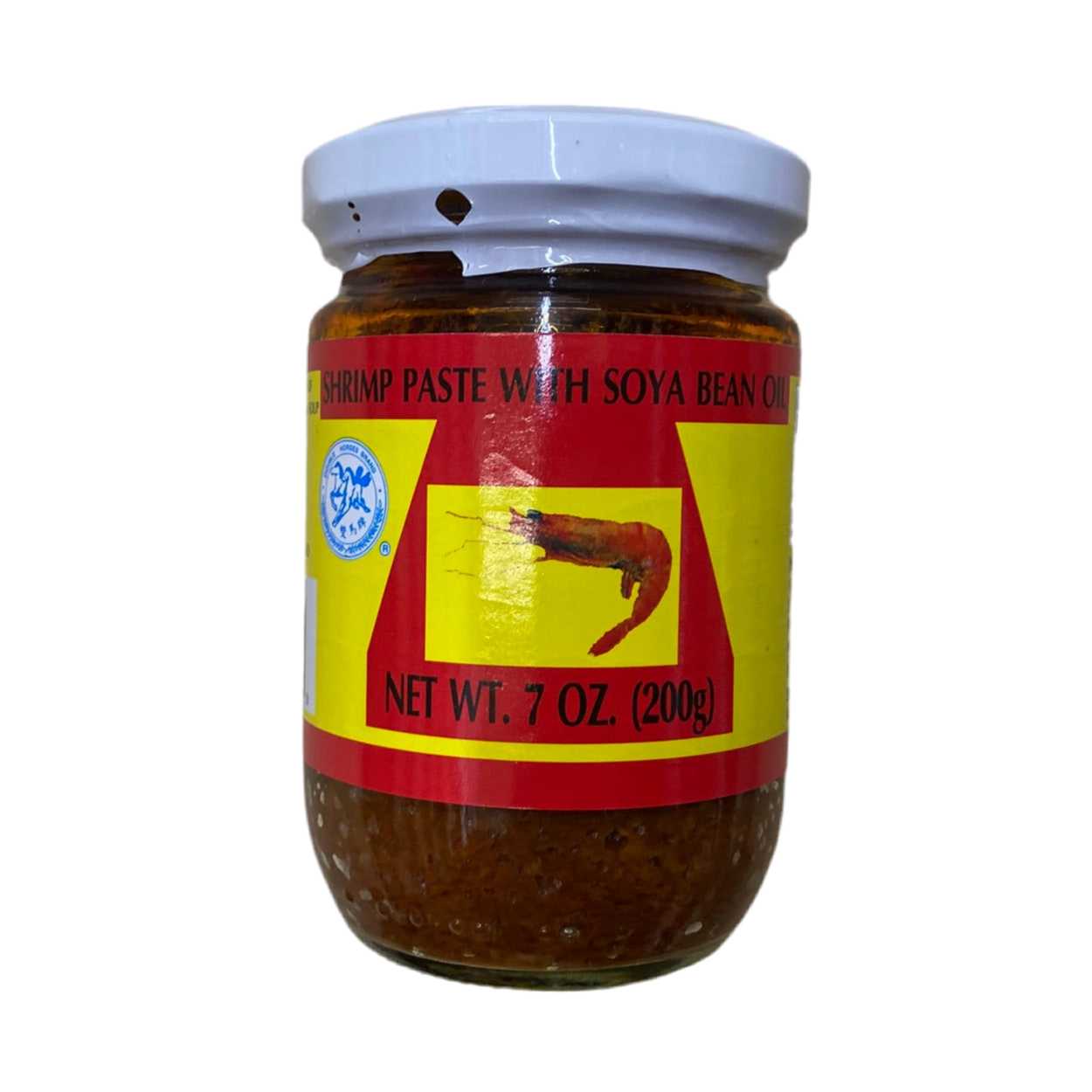 Double Horses Shrimp Paste with Soya Bean Oil - 双马牌豆油虾酱 7oz/200g