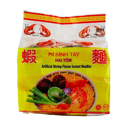 SIMPLY FOOD Binh Tay Shrimp Flavor Instant Ramen 24.69 oz - 越南SIMPLY FOOD Binh Tay 蝦味方便拉麵700g