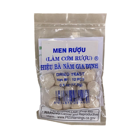 Dried Yeast  Vietnamese RiceWine Starter MEN RUOU - 越南酒曲 0.4oz