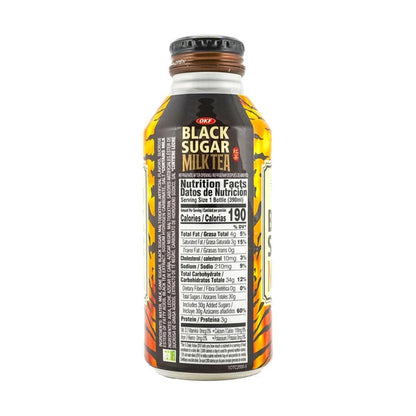 韩国OKF 黑糖奶茶 390ml - OKF Black Sugar Milk Tea