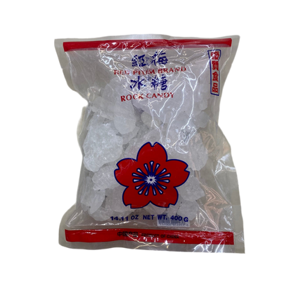 RED PLUM ROCK CANDY - 紅梅冰糖14.11oz/400g