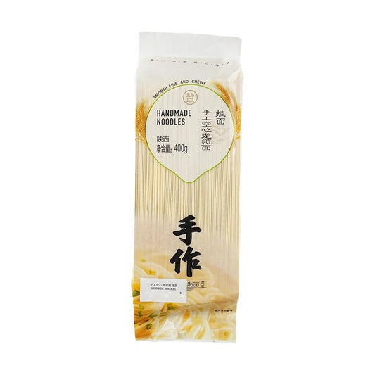 HEMA Handmade Hollow Longevity Noodles 14.11 oz - 盒马 手工空心龙须面 挂面 400g