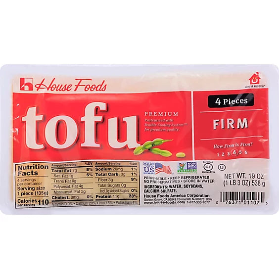 housefoods Tofu Firm 老豆腐（红） 19OZ