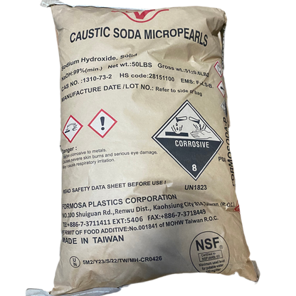 炉头苏打粉 - CAUSTIC SODA 50lb