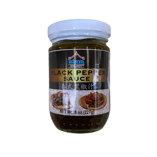 SIAM SELECT Black Pepper Sauce - SIAM SELECT泰式黑椒汁 8oz/227g