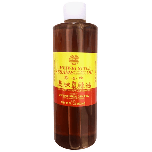 LIAN HOW Meiwei Style Sesame Oil - 美國聯合牌特級麻油 16oz