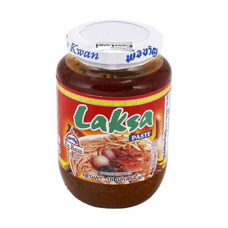 Por Kwan Laksa Paste - 珀宽 叻沙酱 辣椒酱 16oz/454g