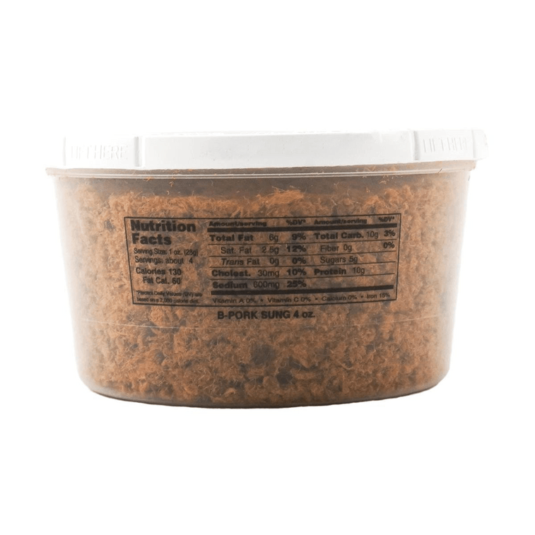 台湾金宝 肉酥 113.4g - KIMBO Pork Sung USDA Certified 4 oz