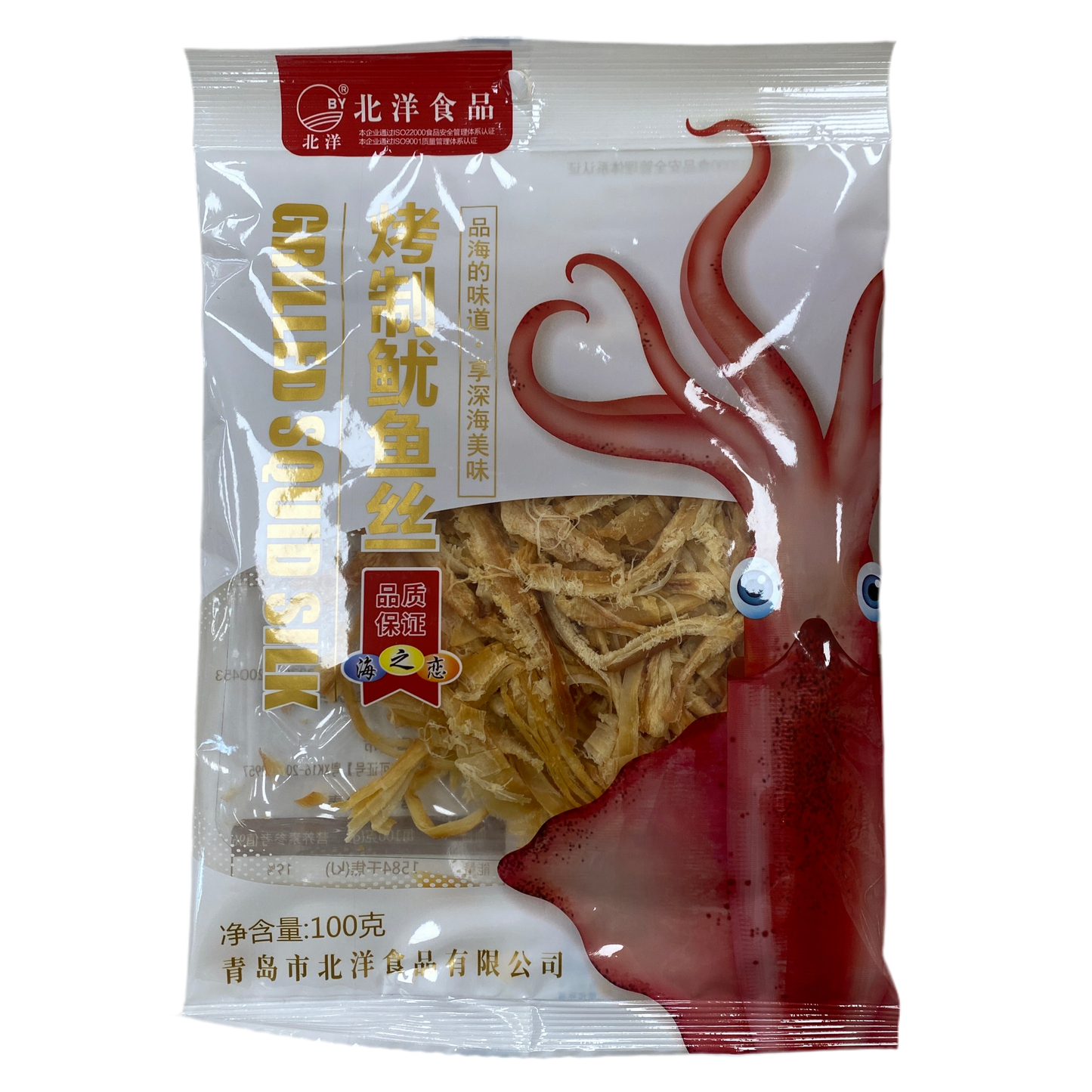 北洋魷烤製魚絲100G - GRILLED SHREDDED SQUID