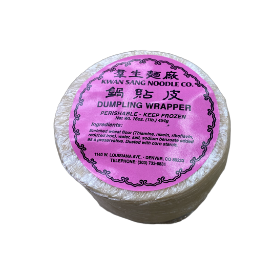 群生鍋貼皮- Kwan Sang Dumpling Wrapper 16oz