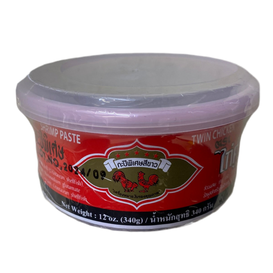 Twin Chicken Shrimp Paste - 双鸡牌虾酱 12oz