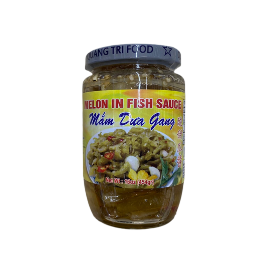 QUANG TRI FOOD Melon In Fish Sauce - 酸甜瓜酱 16oz/454g