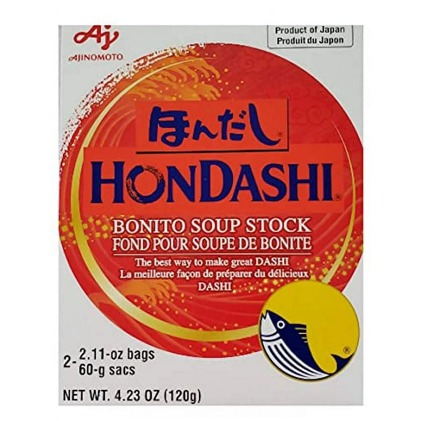 AJINOMOTO HONDASHI BONITO SOUP STOCK 4.23oz - 柴鱼粉 120g