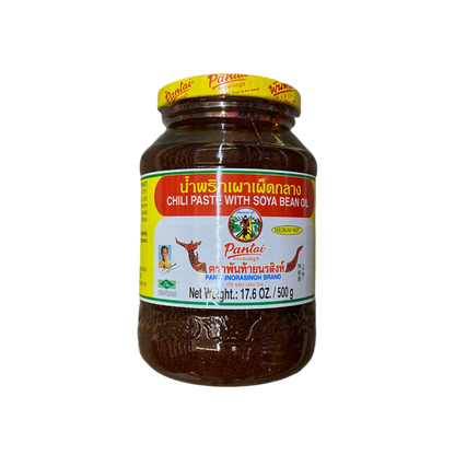 Pantai Chili Paste w/ Bean Oil - Pantai豆油辣酱 17.6oz/500g