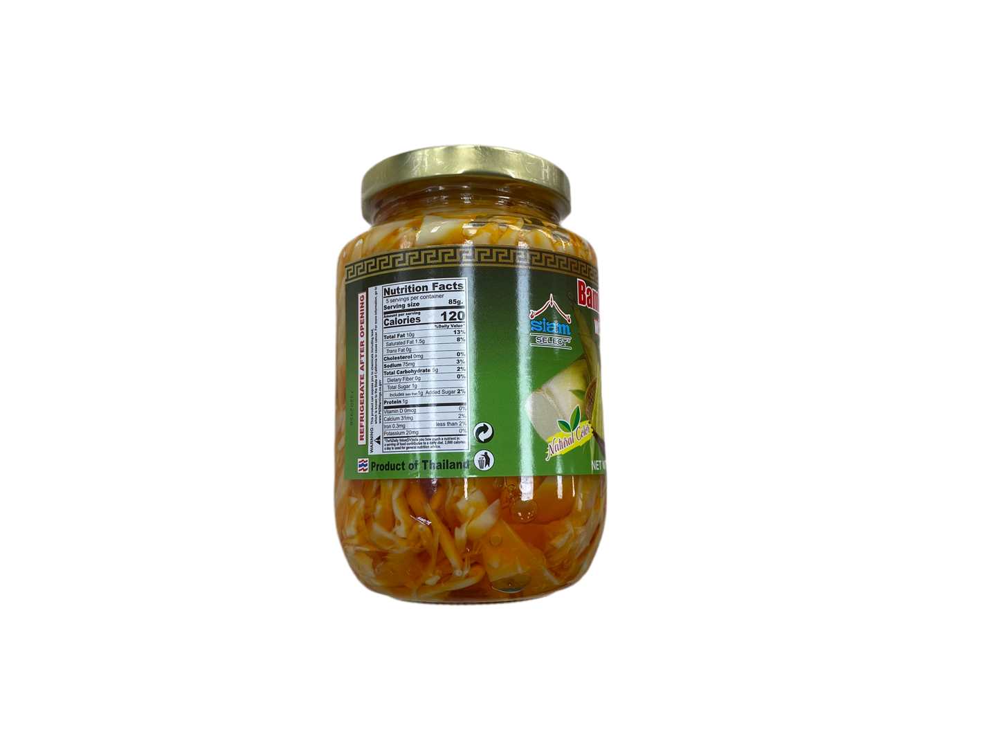 SIAM SELECT BAMBOO SHOOT W/SESAME OIL - 麻油香筍16oz 454G