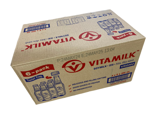 VITA MILK SOYMILK 24*300ml - 泰國維他乳原味豆奶（整箱）