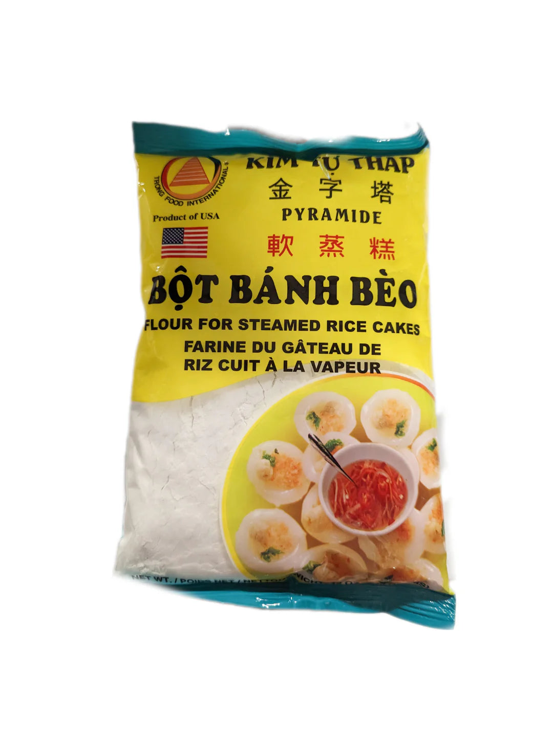 Kim Tu Thap Bot Banh Beo Flour For Steamed Rice Cakes - 金字塔軟蒸糕