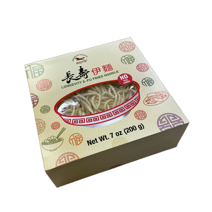 ROXY BRAND E-fu Longevity Noodles Yi mien - 马牌长寿伊面 7oz/200g