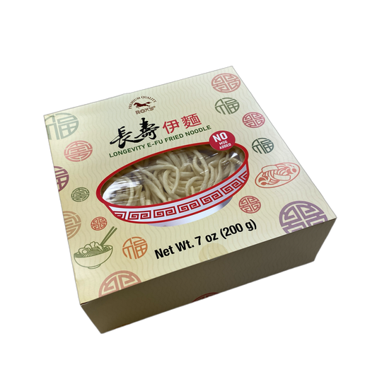 ROXY BRAND E-fu Longevity Noodles Yi mien - 马牌长寿伊面 7oz/200g