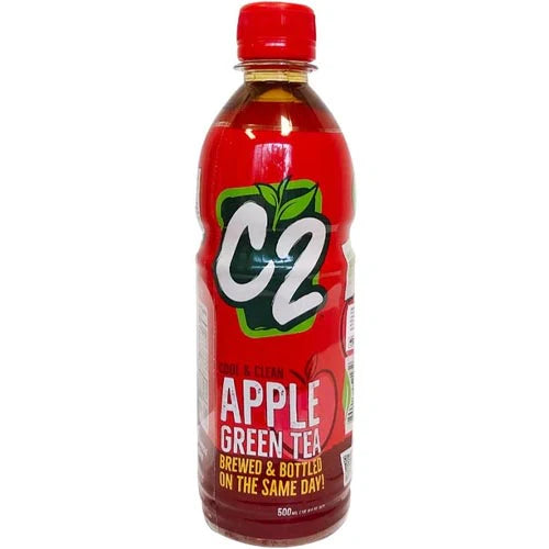 C2 - Cool & Clean - Apple Green Tea - 500 ML