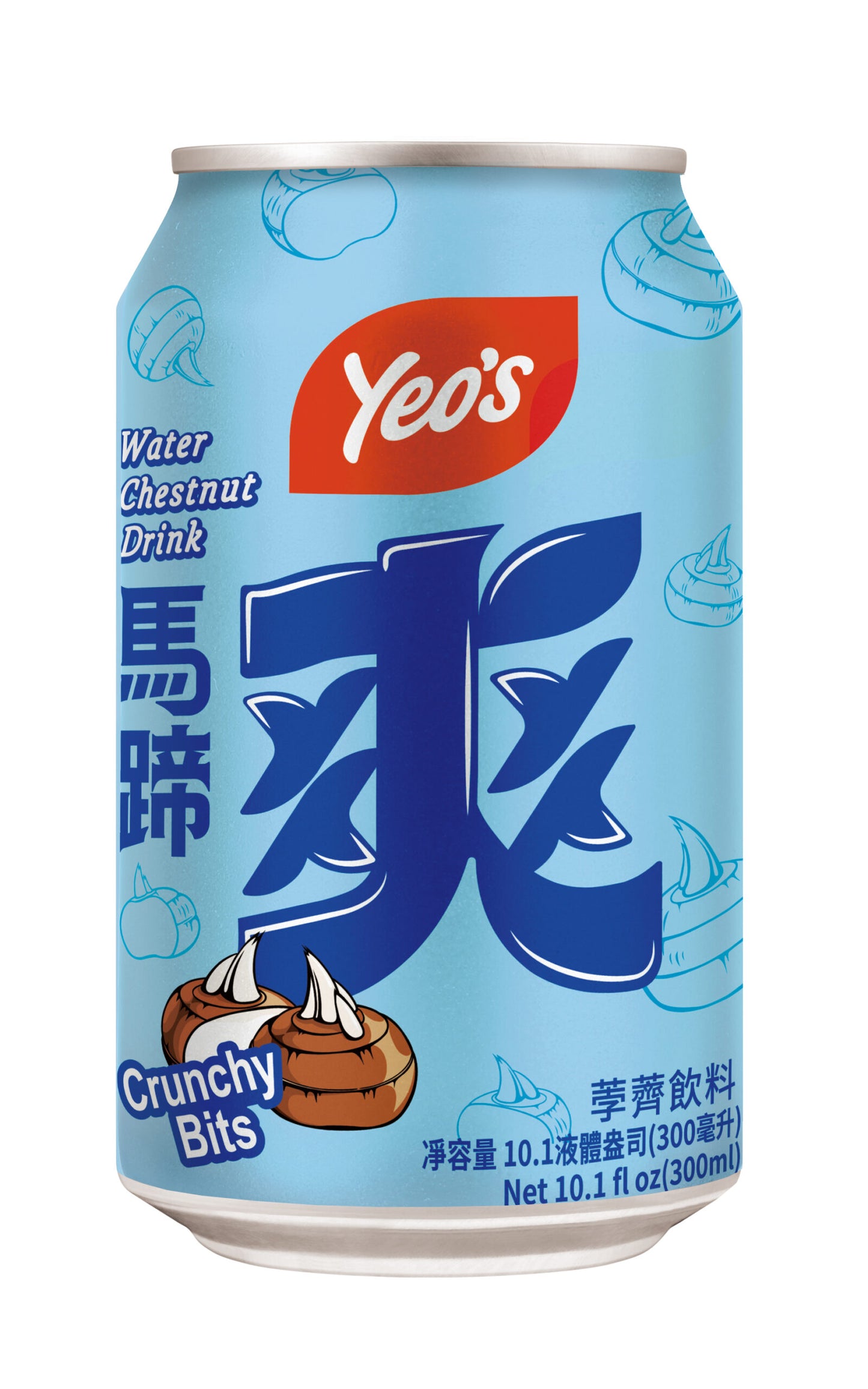 Yeo's Water Chestnut Drink (Tin) 300ml - 楊協成馬蹄爽荸薺飲料