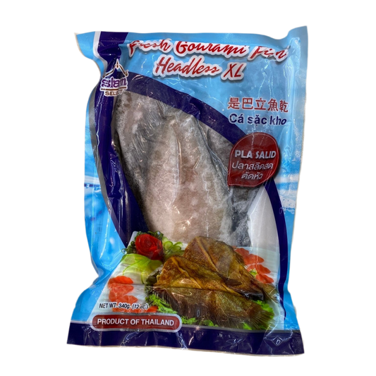 SIAM SELECT Fresh Gourami Fish Headless XL - 是巴利魚乾12oz