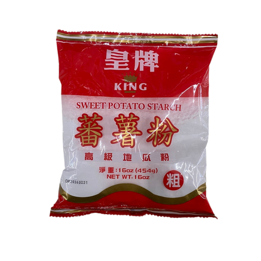 KING SWEET POTATO STARCH - 皇牌 番薯粉 高级地瓜粉 粗 454g