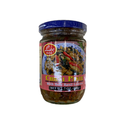 LEE BRAND Chilli Paste with Holy Basil Leaves - 李牌甲抛辣酱 7oz/200g