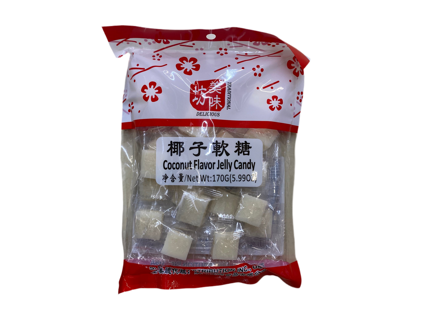 美味坊椰子軟糖170g